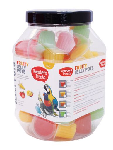Picture of FRUITY JELLY POTS (MIX FLAV) JAR/60PCS