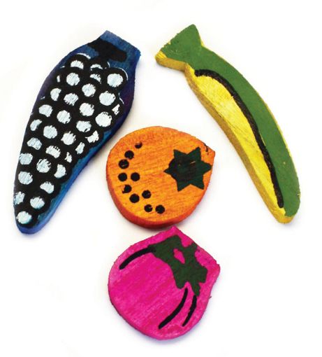 Picture of NIBBLERS FRUIT 8CM/4PCS