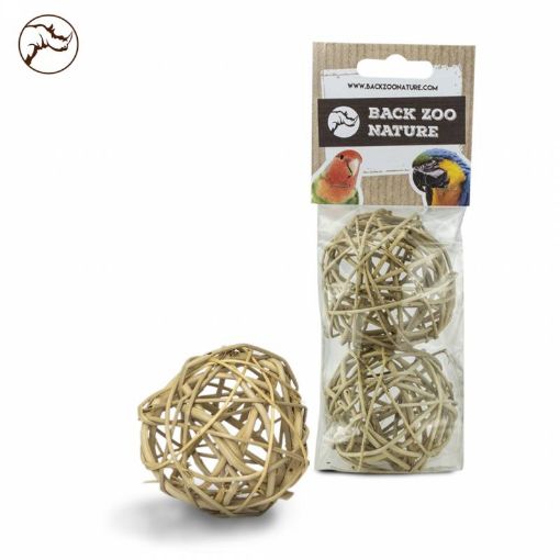 Picture of BACK ZOO NATURE RODENT TREAT BALLS LG/2PCS