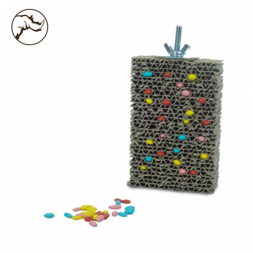 Picture of BACK ZOO NATURE BIRD TOY CARDBOARD TREAT BLOCK