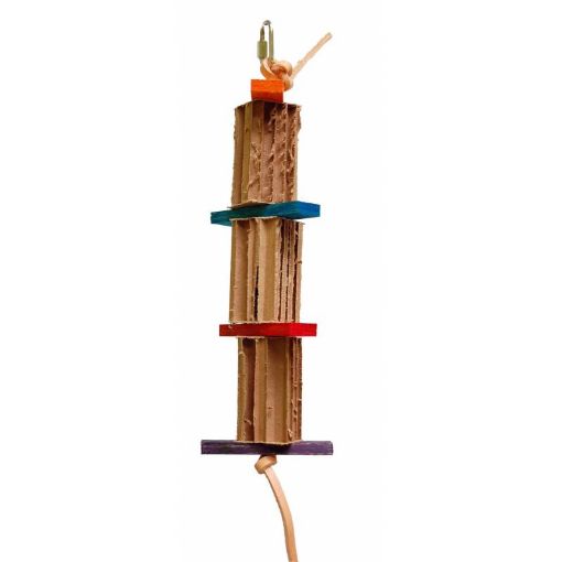 Picture of ZOO-MAX BIRD TOY SHREDDING TOWER HONEYCOMB XSM
