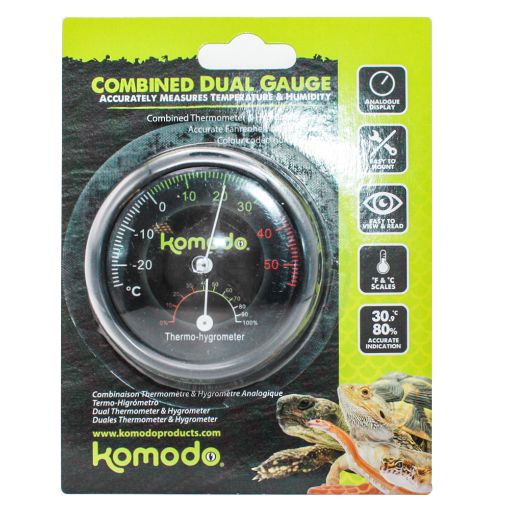 Picture of COMBINED THERMOMETER&HYGROMETER ANALOGUE 7.5CM