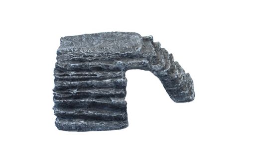 Picture of BASKING PLATFORM CORNER RAMP LG 28X24X11CM/GREY