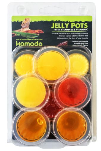 Picture of JELLY POTS FRUIT FLAVOURS/8PCS