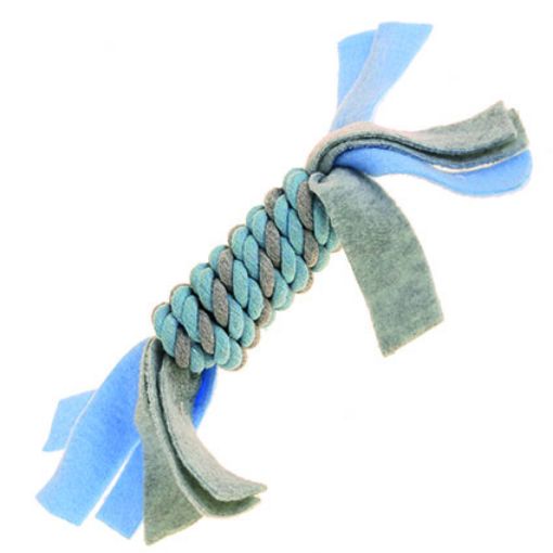 Picture of FLEECY ROPE COIL BLUE 25X5X5CM