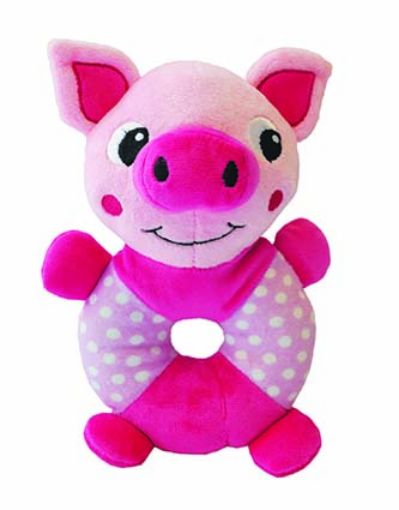 Picture of LITTLE RASCALS PLAY RING PIG 20X13X8CM