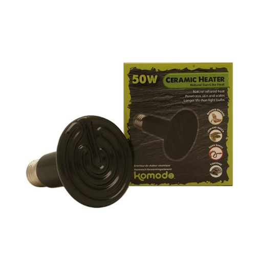 Picture of CERAMIC HEAT EMITTER BLACK 50W