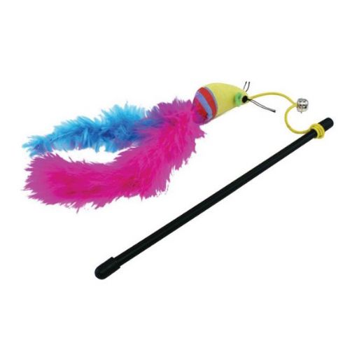 Picture of CARNIVAL MOUSE CAT TEASER 26CM