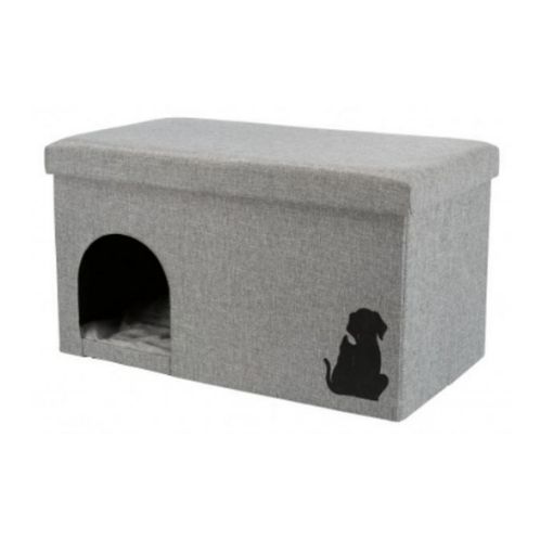 Picture of CUDDLY CAVE KIMY 72X40X40CM LIGHT GREY