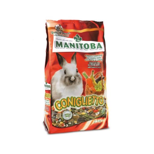 Picture of COMPLETE FOOD FOR DWARF RABBIT FRUIT/CAR/VIT 2.5KG