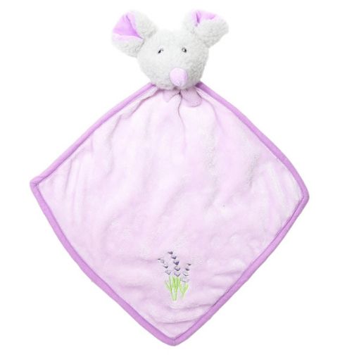 Picture of LAVENDER blankie MOUSE 37X30X6CM