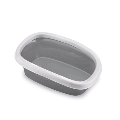 Picture of CAT TOILET SPRINT10 31X43X14CM STONE GREY/WHITE