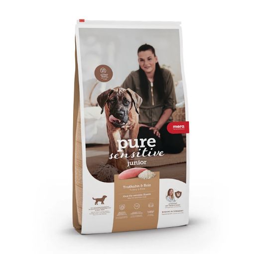 Picture of DOG pure sensitive JUNIOR TURKEY&RICE 4KG
