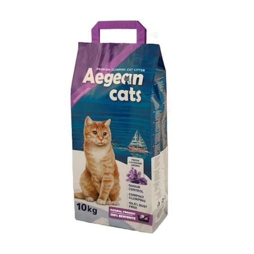 Picture of CAT LITTER CLUMPING LAVENDER 10KG