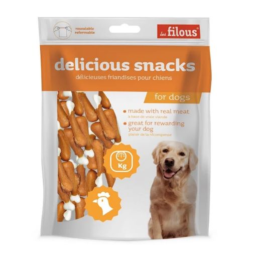 Picture of DOG SNACKS CHICKEN LEG 100G